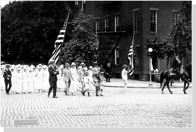 Preparedness Parade (Prepare for War), Washington DC 1916